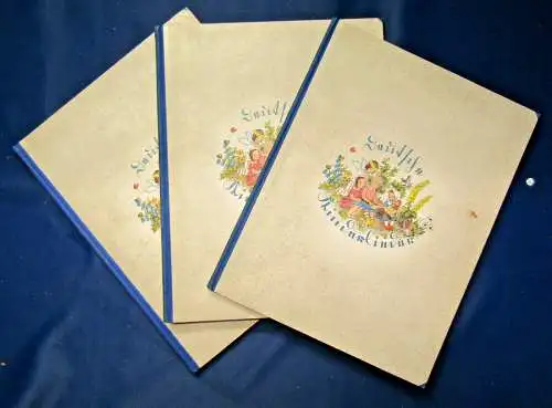 Hassn Kinderlieder 3 Bde um 1920 Lieder Musik Kunst Kultur Kinderliteratur sf