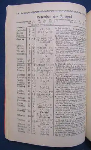 Lorcher Astrologischer Kalender für das Jahr 1932 Tierkreiszeichen Horos  js