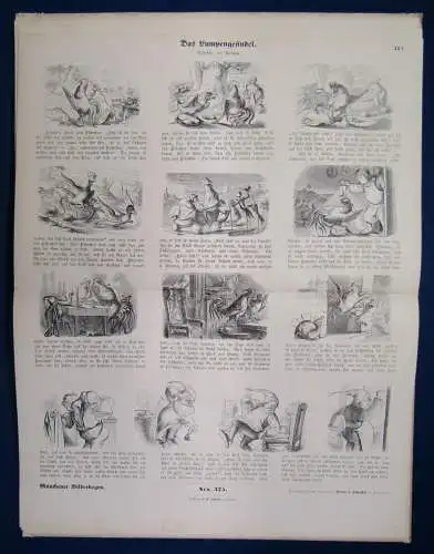 Münchener Bilderbogen 16 Band Nr. 361- 384 um 1900 Geschichte Belletristik js