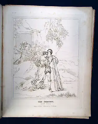 Skizzen zu Shakespears Dramatischen Werken 2. Lieferung "Der Sturm" um 1840 sf