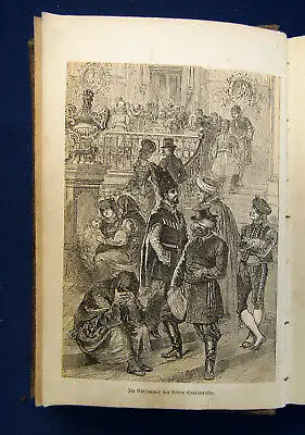Häckländer Hinter blauen Brillen 1869 Humoristische Novellen Erstausgabe sf