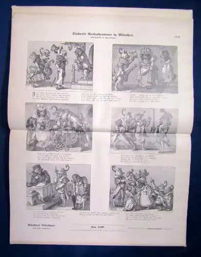 Münchener Bilderbogen 47. Band Nr. 1105-1128 um 1900 Geschichte Belletristik sf