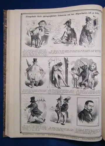 Kladderadatsch 18. Jahrg.Hefte 1-60 1865 Humoristisch-satirisches Wochenblatt js