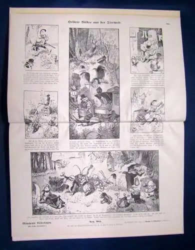 Münchener Bilderbogen 42. Band Nr. 985-1008 um 1900 Geschichte Belletristik sf