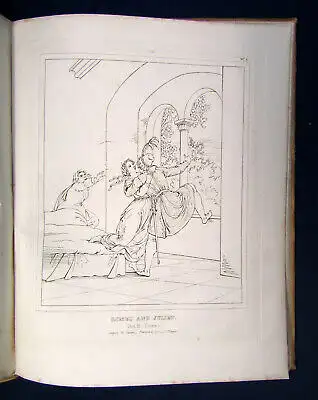 Skizzen zu Shakespears Dramatischen Werken 4. Lief. "Romeo & Julia" um 1840 sf