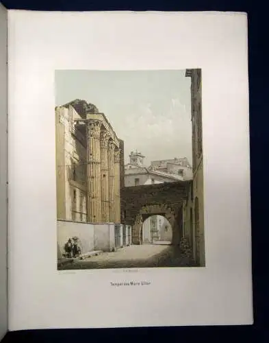 Reber Die Ruinen Roms und der Campagna 1863 Erstausgabe Architektur Italien sf