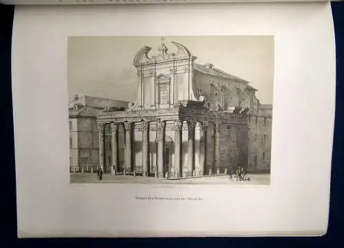 Reber Die Ruinen Roms und der Campagna 1863 Erstausgabe Architektur Italien sf