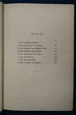 Kotzebue Kleine Geschichten aus der Großen Welt 1880 Novellistische Studien js