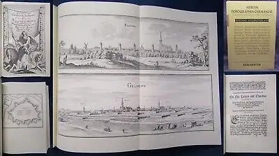 Wüthrich Merian Topographia Germaniae 1965 Faksimile Brandenburg 1652 js