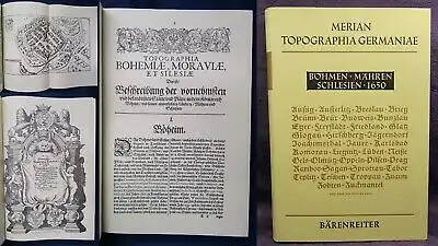 Wüthrich Merian Topographia Germaniae 1965 Faksimile Brandenburg 1652 js