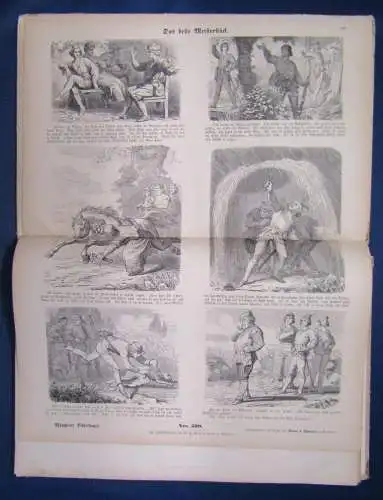Münchener Bilderbogen 23 Band Nr. 529- 552 um 1900 Geschichte Belletristik js