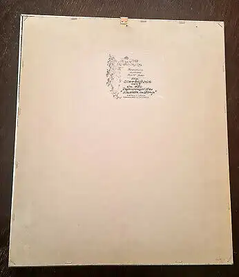 Künstler des 19. Jhd Silberstift auf Karton "Kaskaden im Gebirge" um 1850 sf