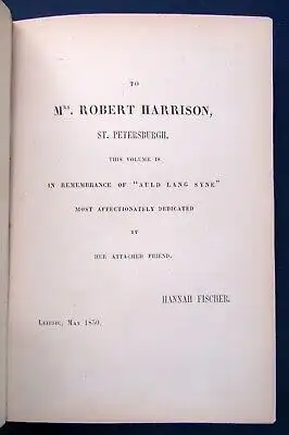 A Garland of Poesie 1850 Eine Girlande aus Poesie Belletristik Literatur js
