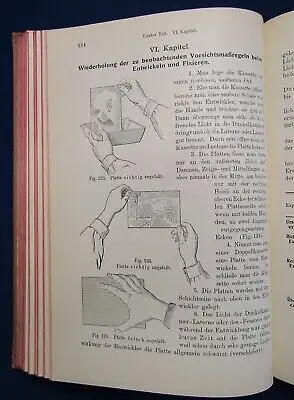 Schmidt Kompendium der praktischen Photographie 1912´, 14 Tafeln, Erklärungen js