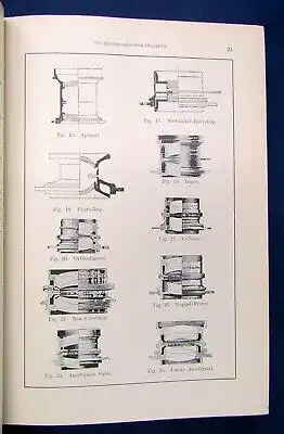 Schmidt Kompendium der praktischen Photographie 1912´, 14 Tafeln, Erklärungen js