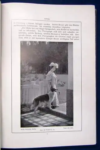 Kiesling Sonne ill. Unterhaltungsschrift Liebhaberphotographie 1908 4. Jg. js