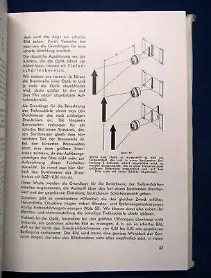 Opfermann Die neue Schmalfilm Schule, Groschopp Das Schmalfilm Lehrbuch 1955  js