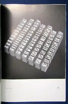 Fischer Typenkunst Typo Art, 50 Abbildungen 1973 Schriftarten Technik Druck js