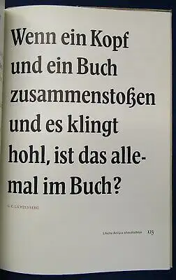 Fischer Typenkunst Typo Art, 50 Abbildungen 1973 Schriftarten Technik Druck js