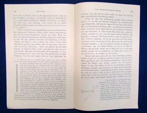 Seperat- Abdruck Ueber die optische Täuschung im Gebirge 1882 Forschung js