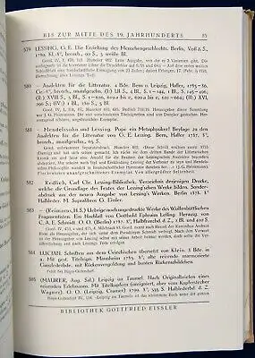 Auktionskatalog Bibliothek Gottfried Eissler Beilage( Schätzpreise etc.) 1925 js