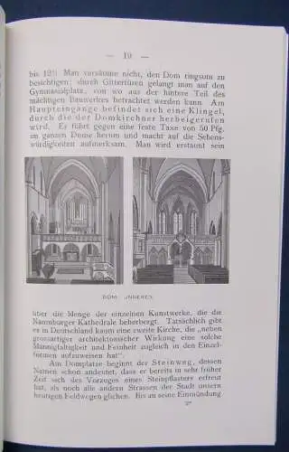 Führer Naumburg a. Saale u. seine Umgebung Reprint 1908 erschien 1992 js