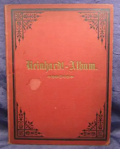 Reinhardt Album 1872 Allen Freunden des Humors gewidmet vom Verfasser js
