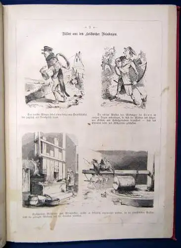 Reinhardt Album 1872 Allen Freunden des Humors gewidmet vom Verfasser js