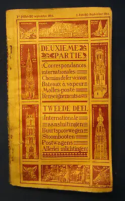 Correspondances internationales: l'angleterre, la Belgique 1914 Deuxie Me js