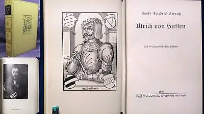 Strauß Ulrich von Hutten 1930 Mit 38 zeitgenössischen Bildern Dichter Lyrik js