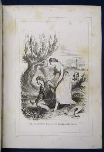 Johannot Die Reise ins Blaue von Plinius dem Jüngsten 1846 Frontispiz  js