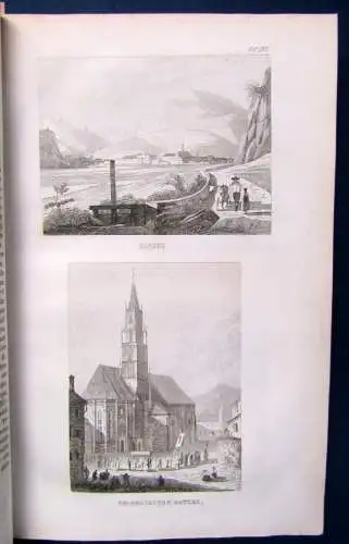 Schmidt Das malerische und romantische Tirol mit Vorarlberg 2 Titel o.J.  js
