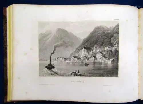 Meyers Universum Sehenswerthesten und Merkwürdigkeiten 10.Bd Stahlstich 1843 js 