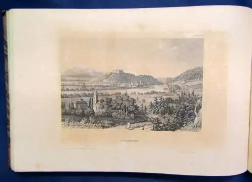Meyers Universum Sehenswerthesten und Merkwürdigkeiten 6.Bd Stahlstich 1839 js 