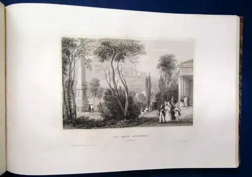 Meyers Universum Sehenswerthesten und Merkwürdigkeiten 6.Bd Stahlstich 1839 js 