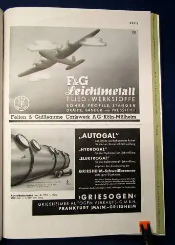 Aluminium 1940 ausgesondertes Bibliotheksexemplar Wissen Wissenschaft js