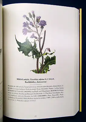 Leonhartsberger Atlas der Alpenflora 2003 Botanik Natur Pflanzen Biologie mb