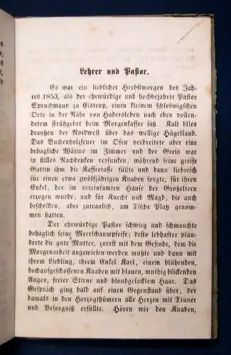 Körber Karl Wanderup der Knabe von Schleswig um 1864 1 colorierter Kupfer  js