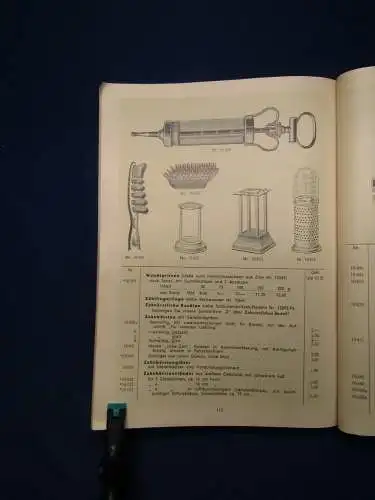 Hartmann Paul Preisliste Chirurgische Gummiwaren, Artikel Krankenpflege 1931 js