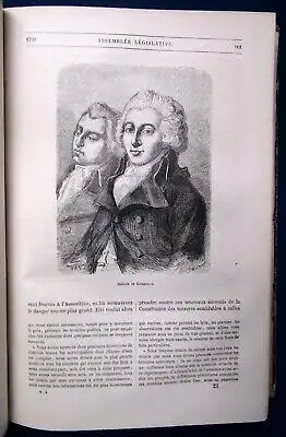 Thiers Histoire La Revolution 2 Bde. 1876 Geschichte Die Revolution Bildband js