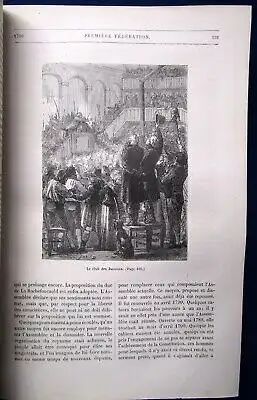 Thiers Histoire La Revolution 2 Bde. 1876 Geschichte Die Revolution Bildband js