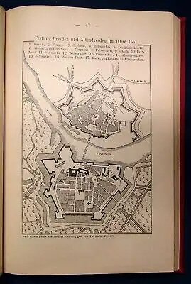 Aus der Geschichte der Stadt Dresden Sonderausgabe des 2.u. 3. Heftes 1898  js