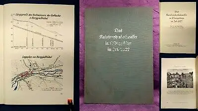 Fickert Das Katastrophenhochwasser im Ostererzgebirge im Juli 1927 Sachsen js