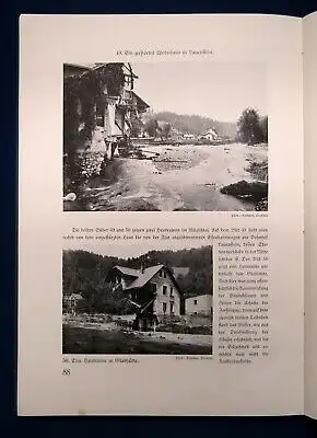 Fickert Das Katastrophenhochwasser im Ostererzgebirge im Juli 1927 Sachsen js