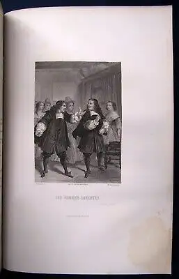 Oeuvres Completes De Moliere Nouvelle Edition 1874 gestochenes Portrait js