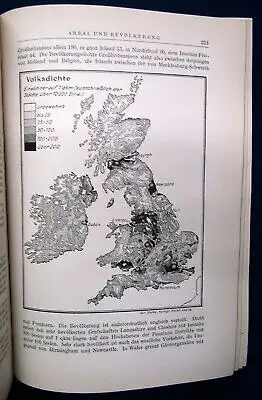 Gerbing Das Erdbild der Gegenwart 2 Bde. 1926 Die Länder Europas Landeskunde  js