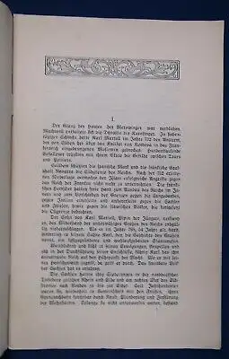 Geßner Die Entwicklung der Burg Altenburg o.J. 1926 Ortskunde Landeskunde js