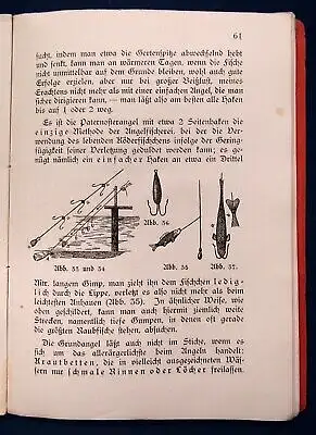 Lory Lehrmeister-Bibliothek Nr.23/24 angelsport 1910 Fischerei Hobby js