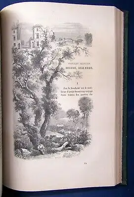Nodier Environs De Paris, paysage, histoire,monuments moeurs chronique 1844 js