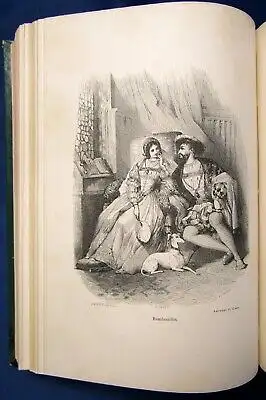 Nodier Environs De Paris, paysage, histoire,monuments moeurs chronique 1844 js
